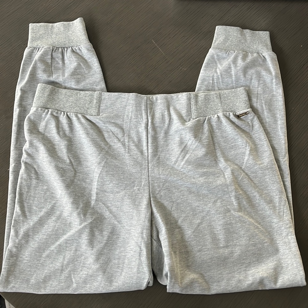 MeMoi Collection Large Gray Sweatpant joggers Excellent condition CottonPolySpan